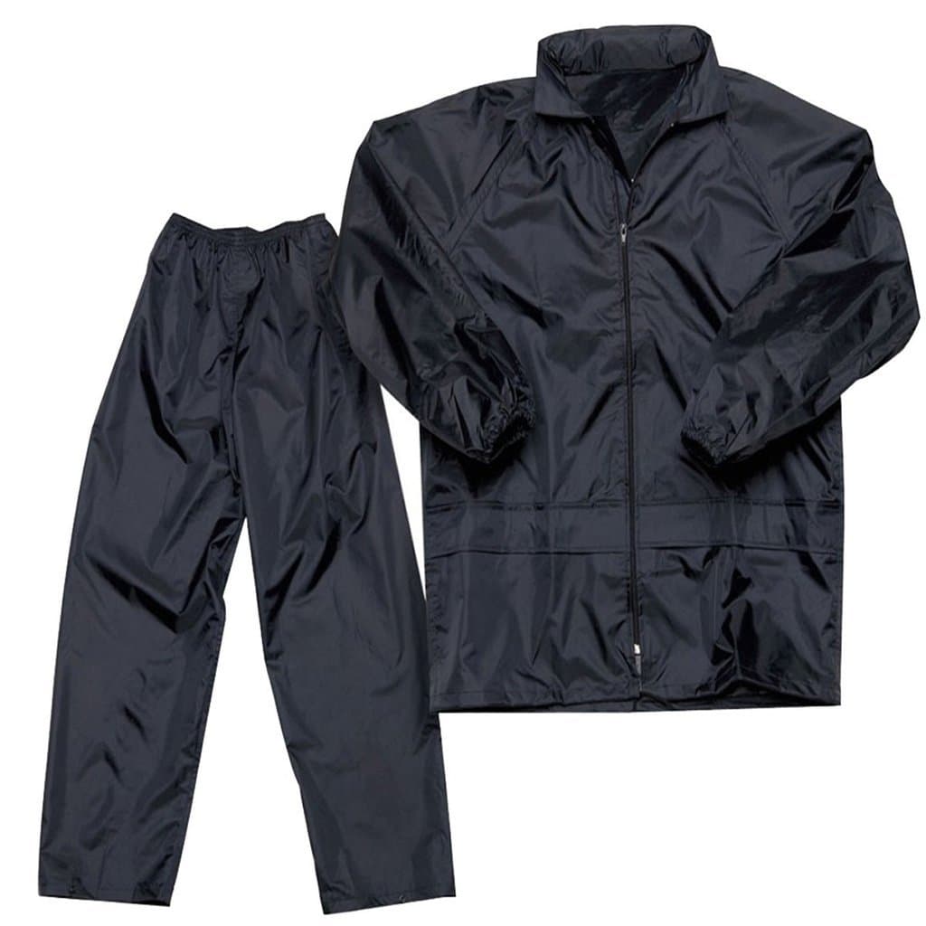 Motoway waterproof rain suit with hood & carry bag