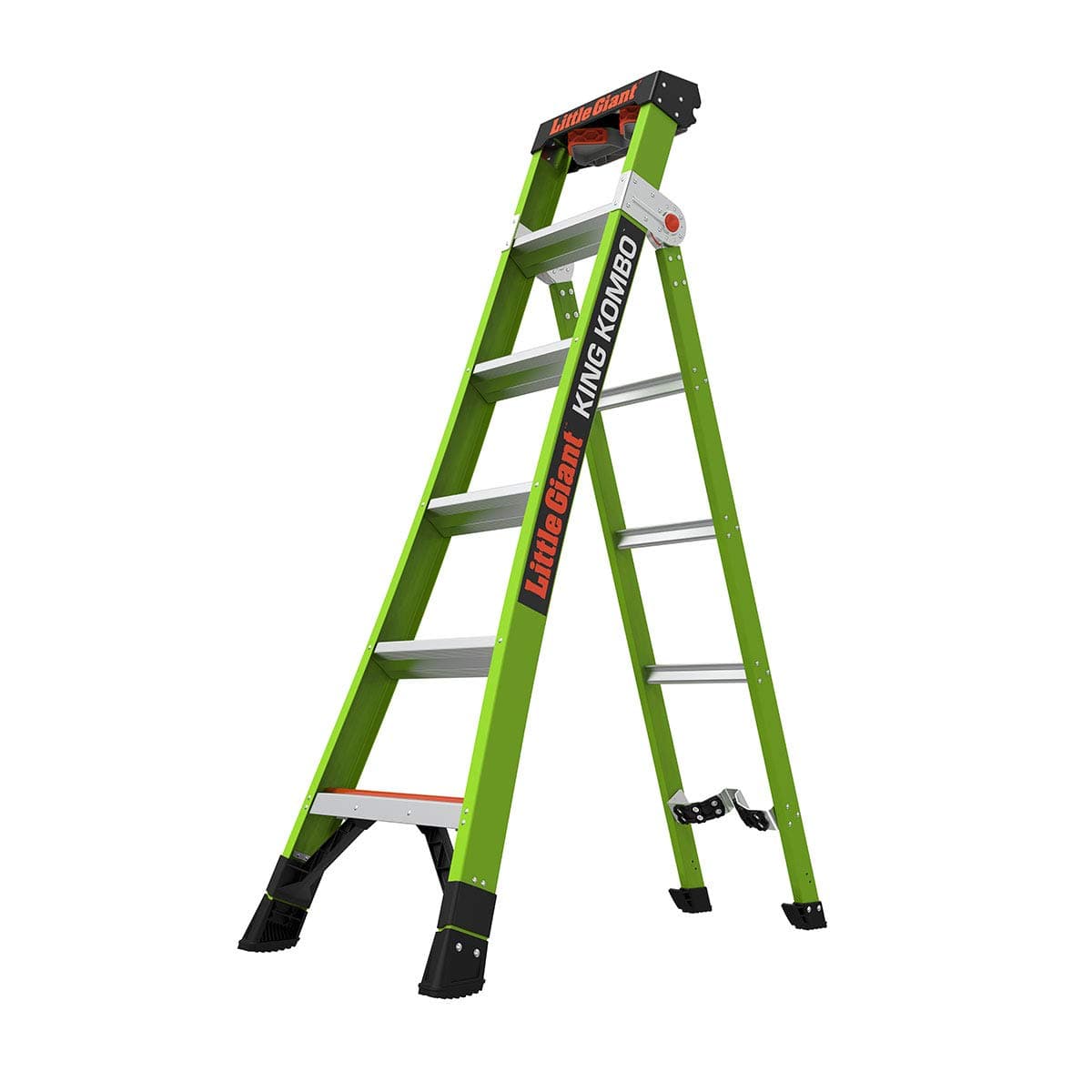 Little Giant Ladder Systems King Kombo Professional, Aluminium, Silver, 6 Ft.