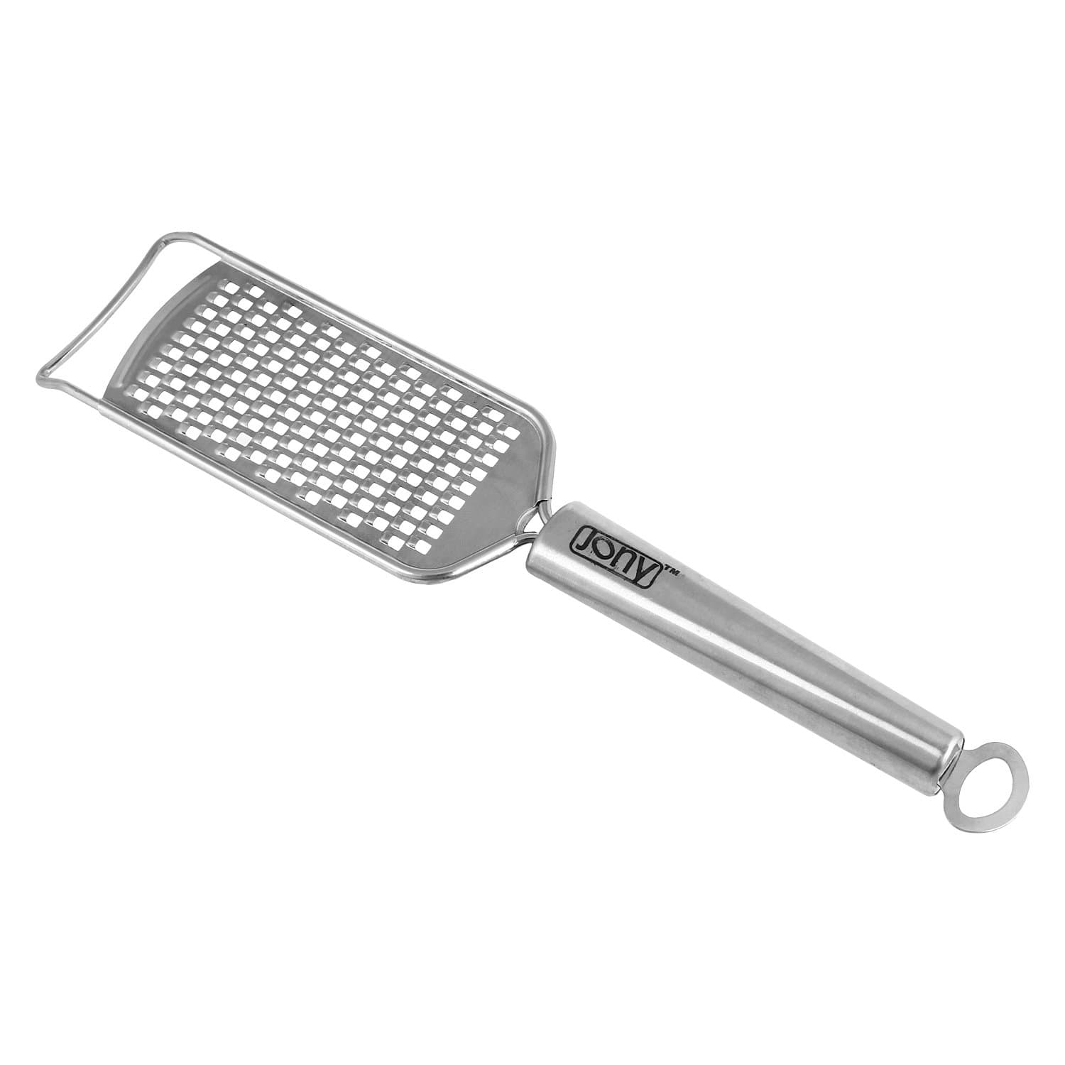 cWc Cheese-Grater-Vegetable-Slicer Stainless Steel,Rubber Handle (silver)