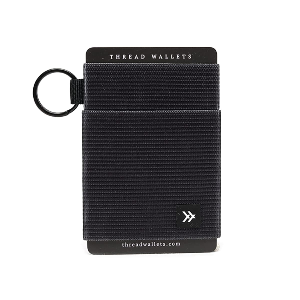 Ultra Slim Minimalist Card Holder Wallet for Men and Women (Black, One Size)