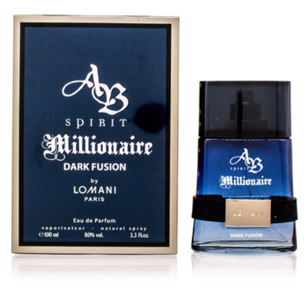 Ab Spirit Millionaire Dark Fusion Men EDP Spray 3.3 oz