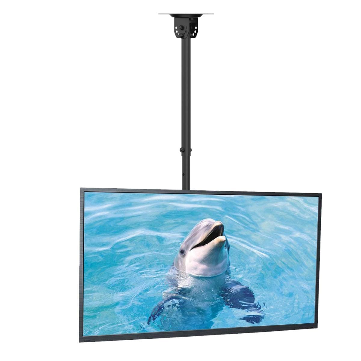 Suptek Ceiling TV Mount Fits Most 26-65 inch LCD LED Plasma Panel Display with Max VESA 400x400mm Loaded up to 45kg/100lbs Height Adjustable MC4602
