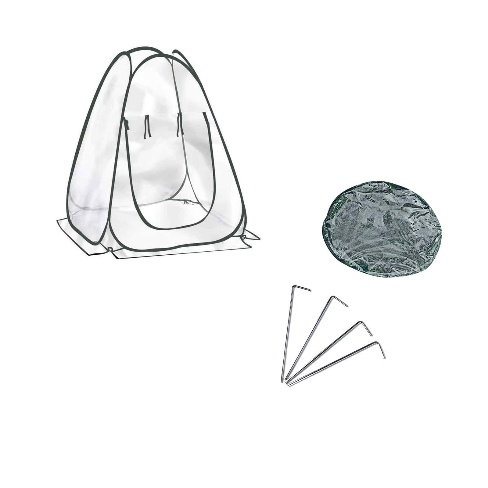 JDEFEG The Pumpkin Tent Winter Overwintering Mini -up Greenhouse Greenhouse Patio & Garden house And Trays