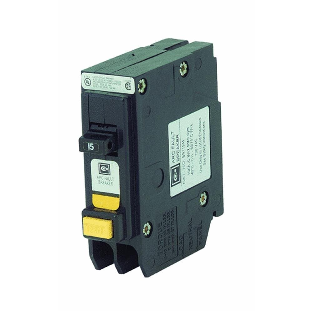 Eaton Corporation Br115Af Single Pole Arc Fault Circuit Breaker, 15-Amp