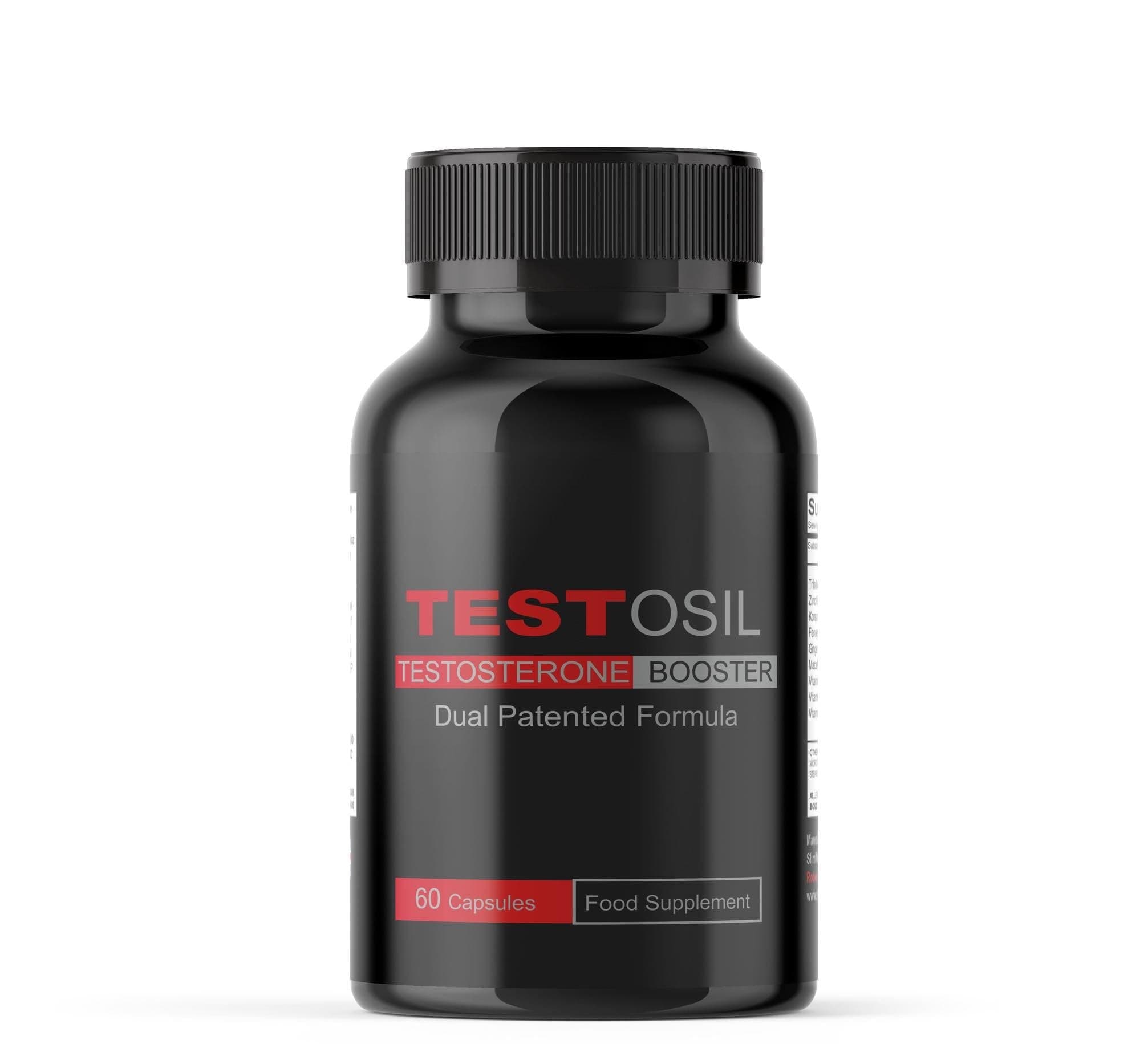 TESTOSIL - The Best Natural Supplement - Powerful Legal Bodybuilding Supplement - Advanced Performance and Recovery Agent - 60 Capsules