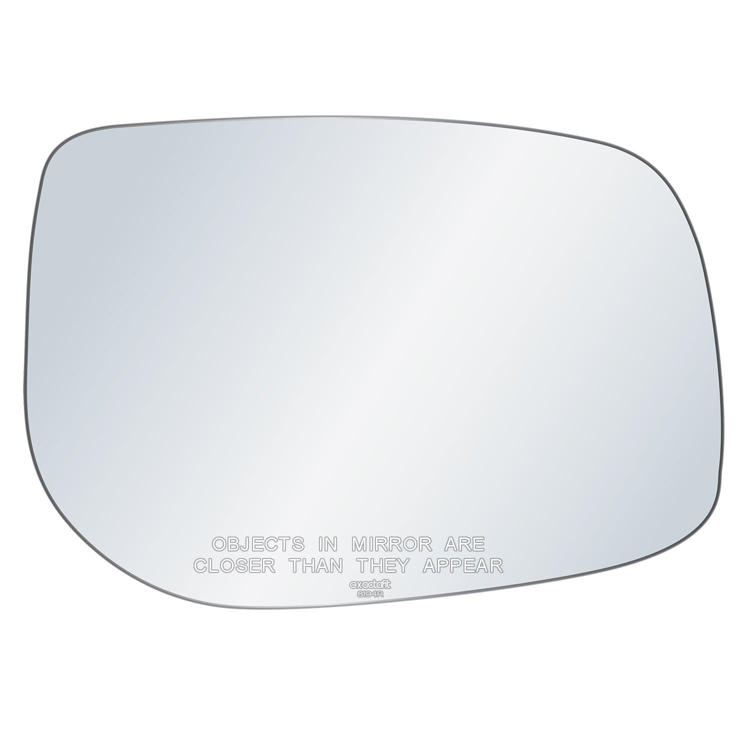 exactafit 8194R Passenger Side Mirror Glass Replacement Repair Compatible With 2009-2013 Toyota Corolla, 2008-2015 Scion xB, 2011-2016 tC
