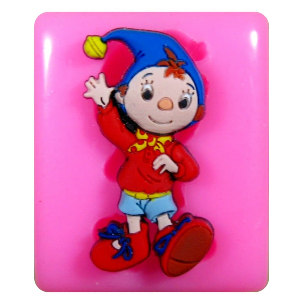 Noddy Silicone Mould Mold for Cake Decorating Cake Cupcake Toppers Icing Sugarcraft Tool by Fairie Blessings