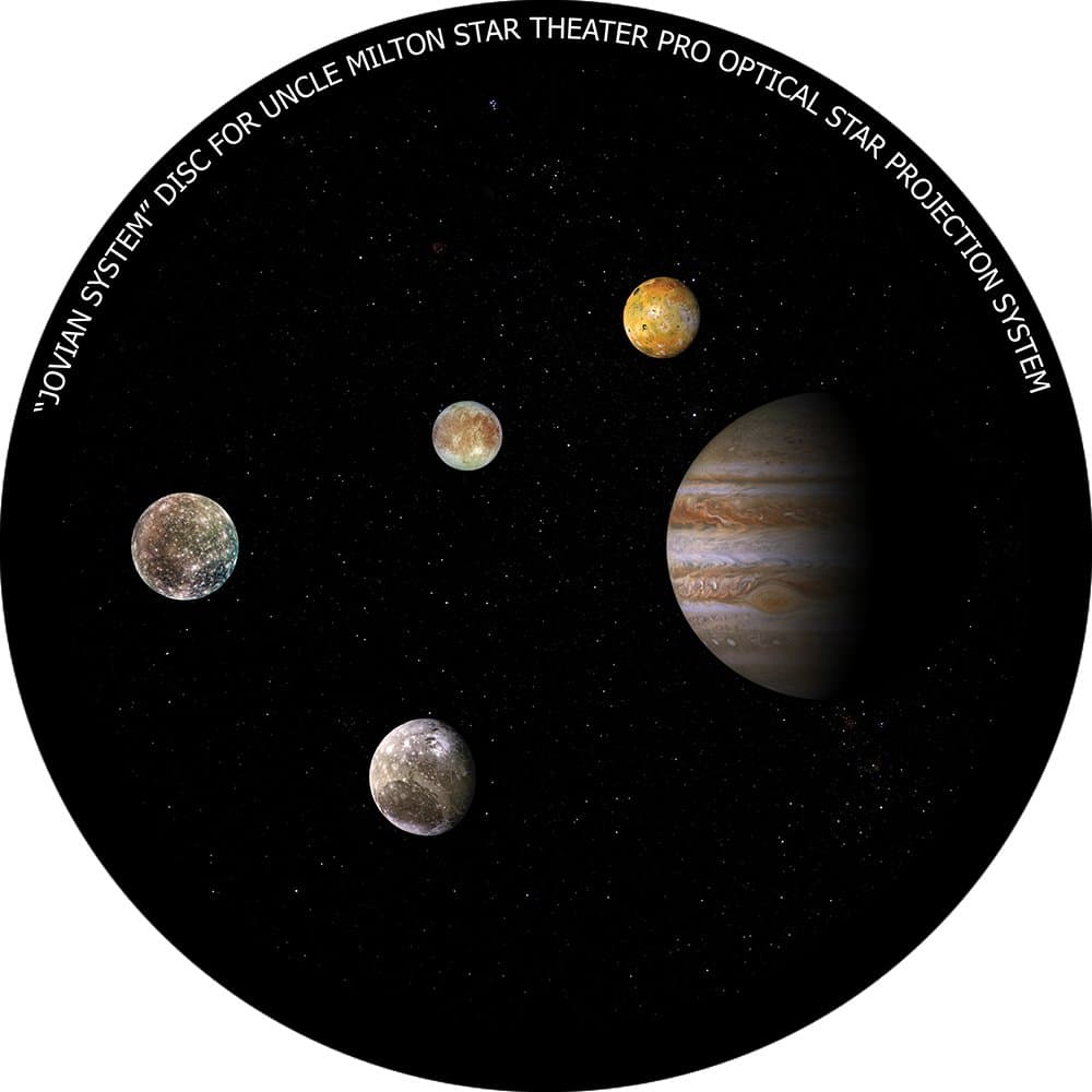 Jovian System - disc for Uncle Milton Star Theater Pro/Nashika NA-300 Planetarium