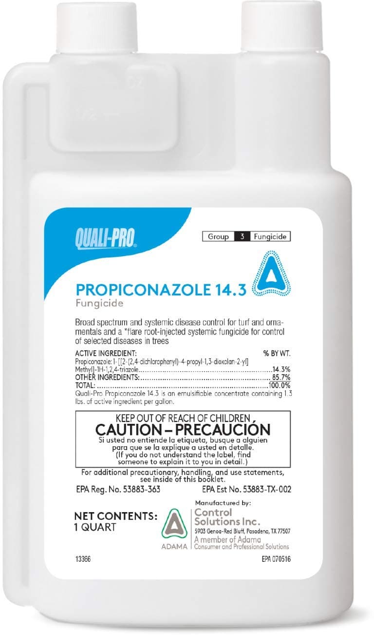 Quali-Pro 83013366 Propiconazole 14.4 Fungicide, 32oz, White