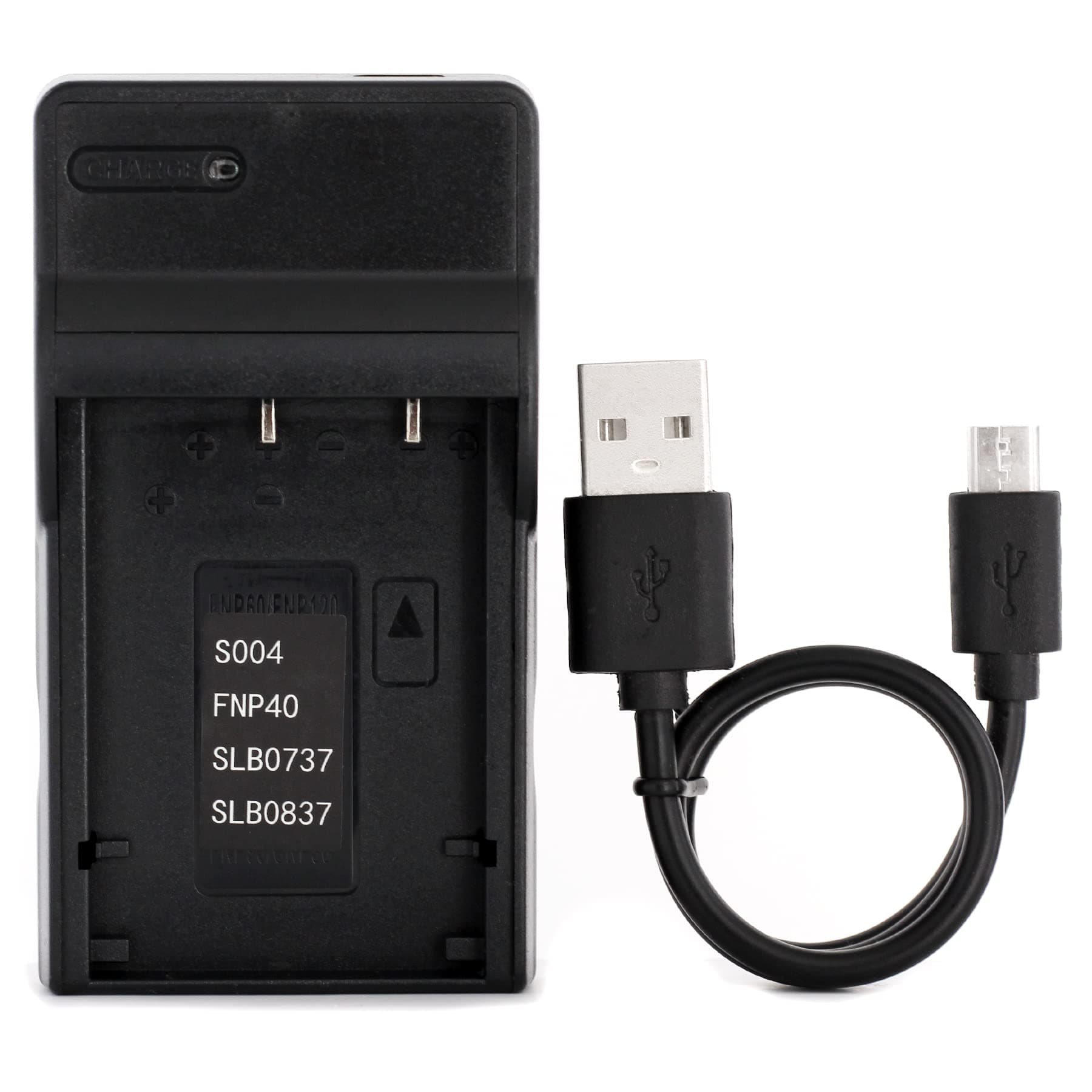 Norifon NP-40 USB Charger for Fujifilm FinePix F402, F403, F420, F455, F460, F470, F480, F610, F650, F700, F710, F810, F811, J50, V10, Z1, Z2 Camera and More