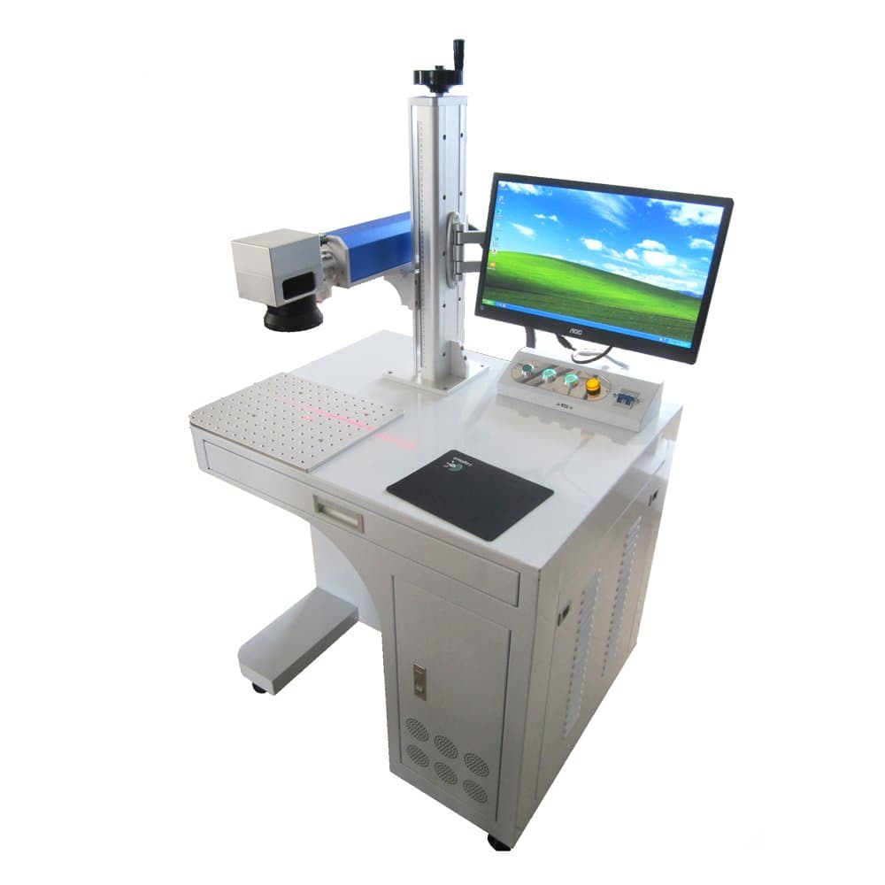 Fiber Laser Marking Machine 20w For Permanent Metal Parts Marking and Engraving