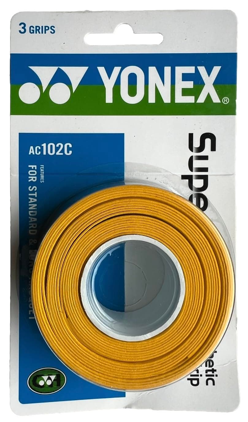 Overgrip Super GRAP 3 Pack - Tennis, Badminton, Squash - Choice of Colors