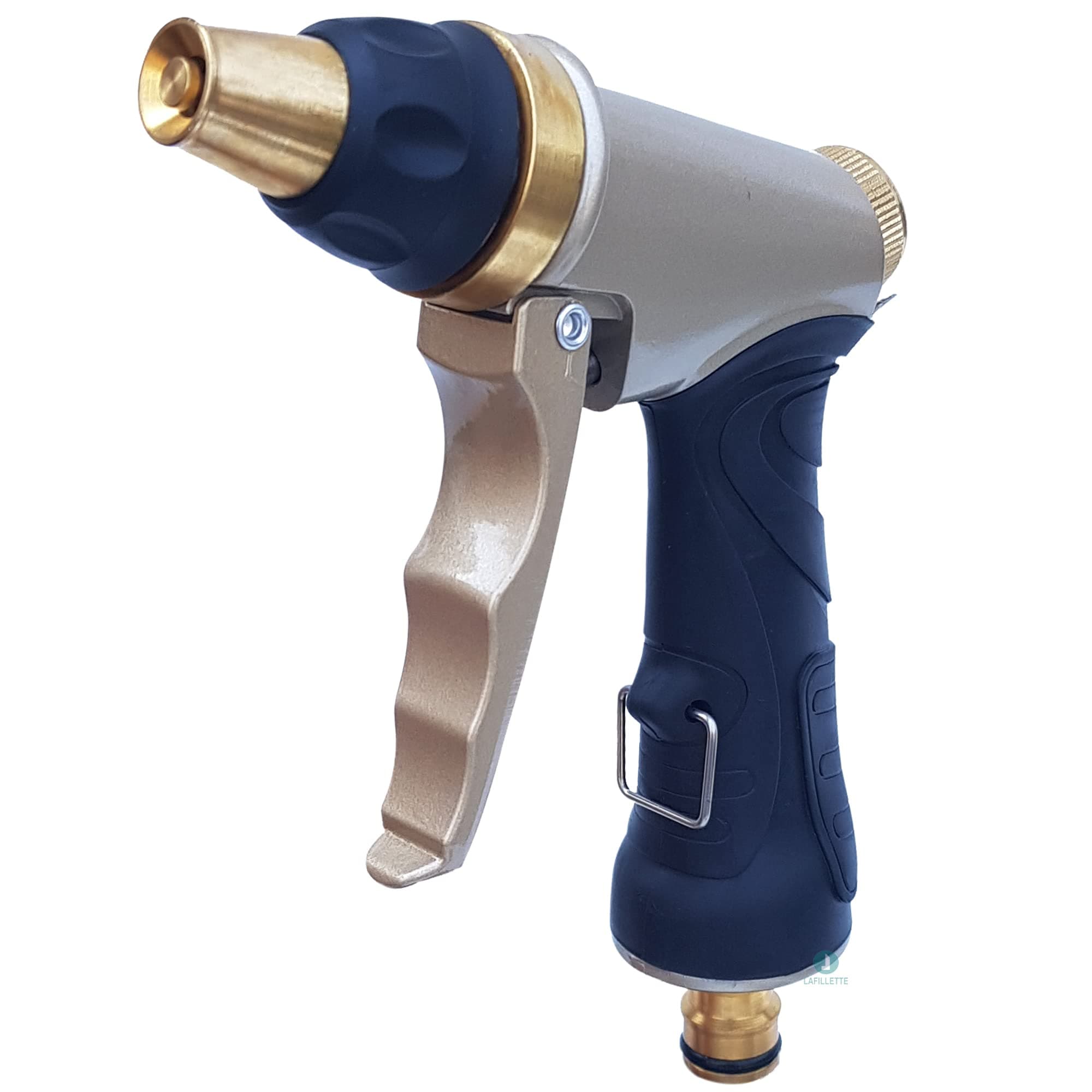 LAFILLETTE High Pressure Pure Copper Golden Water Gun Multi Function Easy Install Garden Water Spray Gun