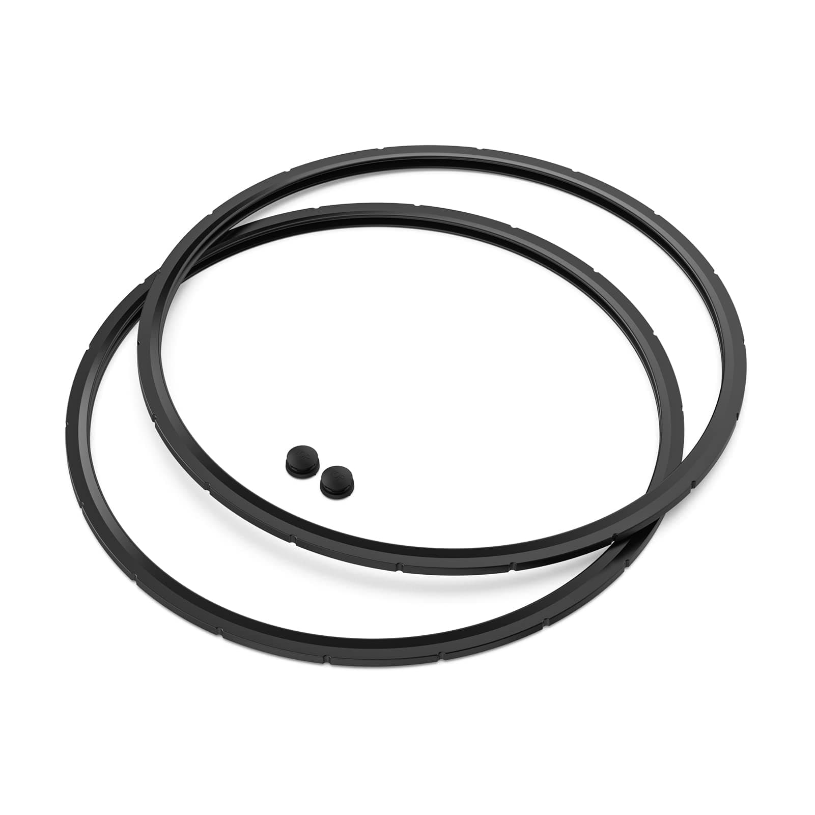 09924 Pressure Canner Sealing Ring - & Overpressure Plug for Presto 0128206 0128202 0128203 0128204 0128303 0126306 6 & 8 Quart Pressure Cooker - 2 Pack