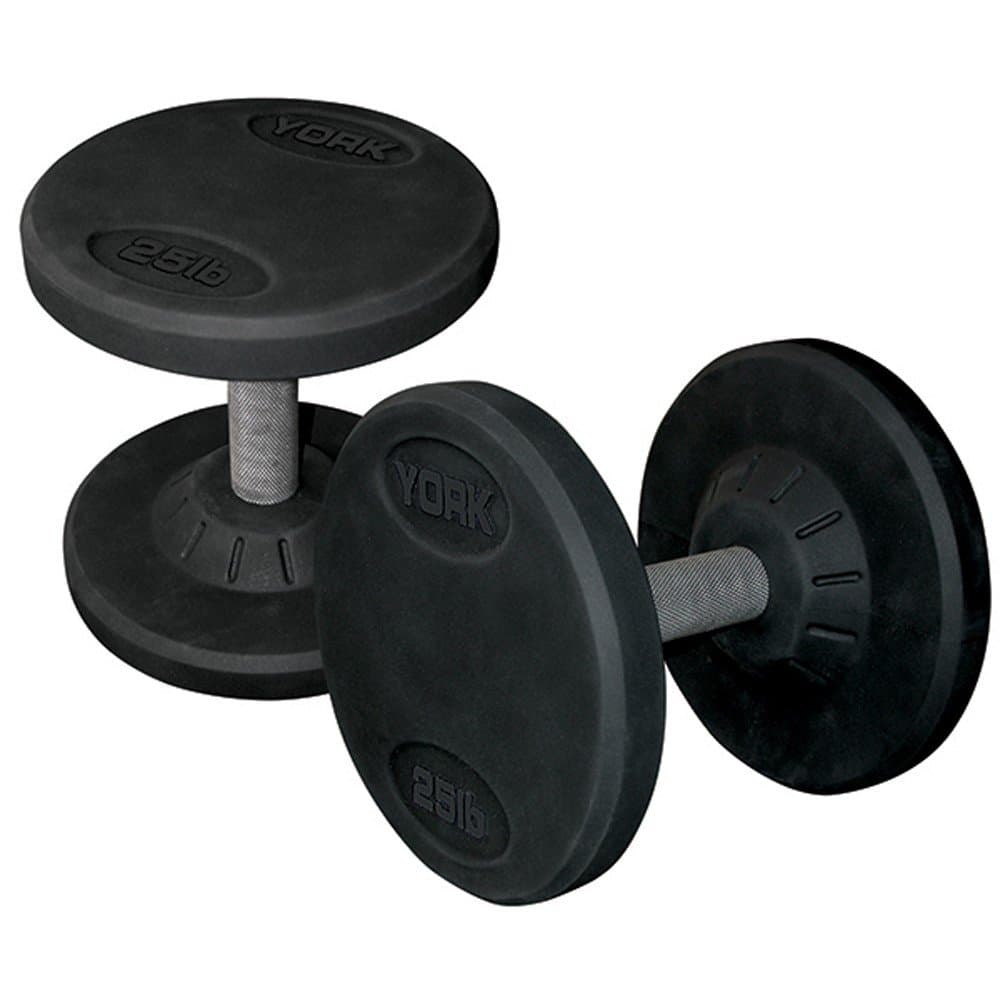 York Rubber Pro Style Dumbbells