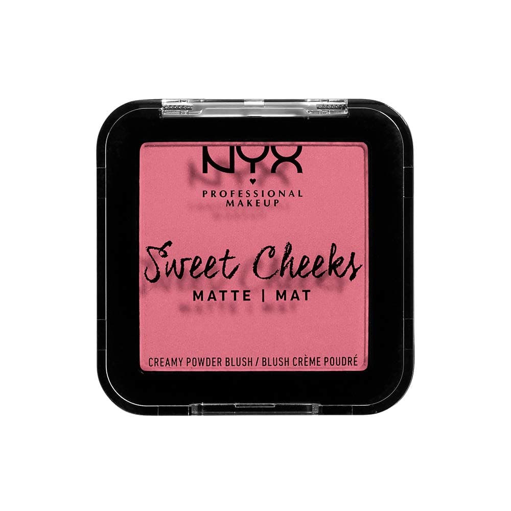 NYX PROFESSIONAL MAKEUP Sweet Cheeks Creamy Powder Blush Matte, Rose & Play 08