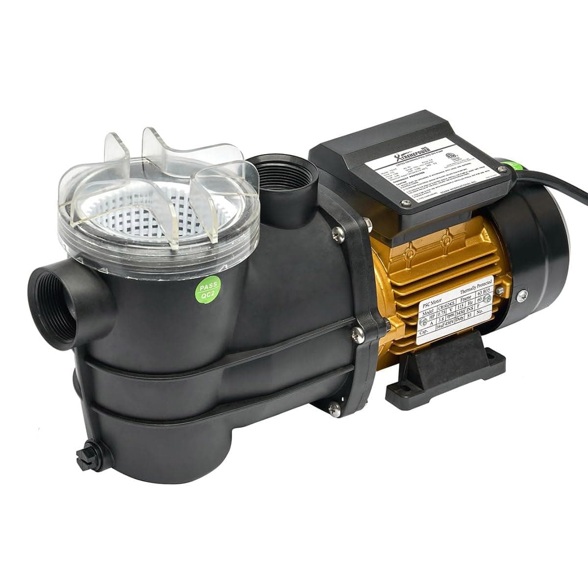 XtremepowerUS 3/4 Hp Above Ground Swimming Pool Pump