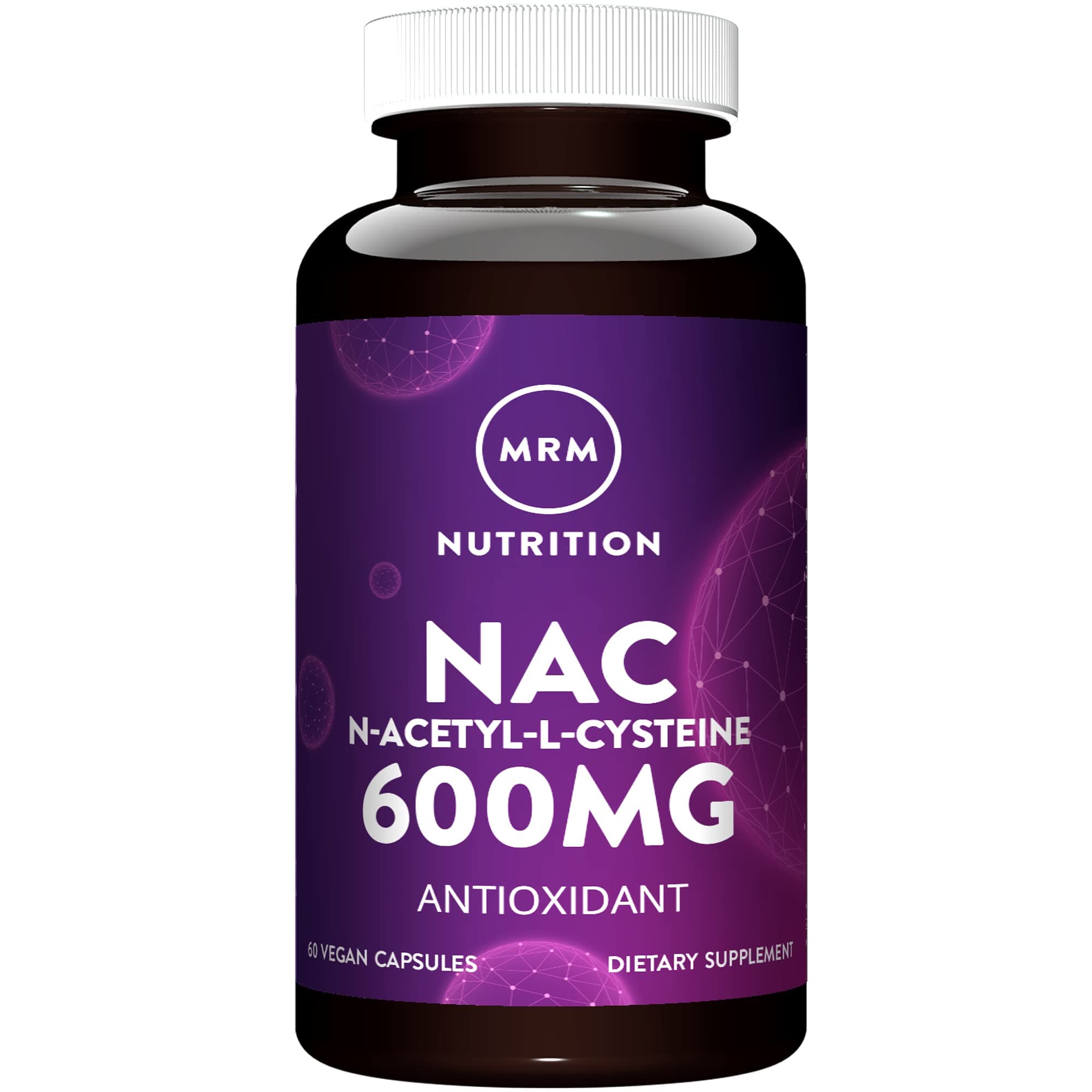 Nutrition N-Acetyl-Cysteine (NAC) 600mg | Antixoidant | Resipratory Health | Liver Health | Mitochondrial Health | Vegan + Gluten-Free | 60 Servings