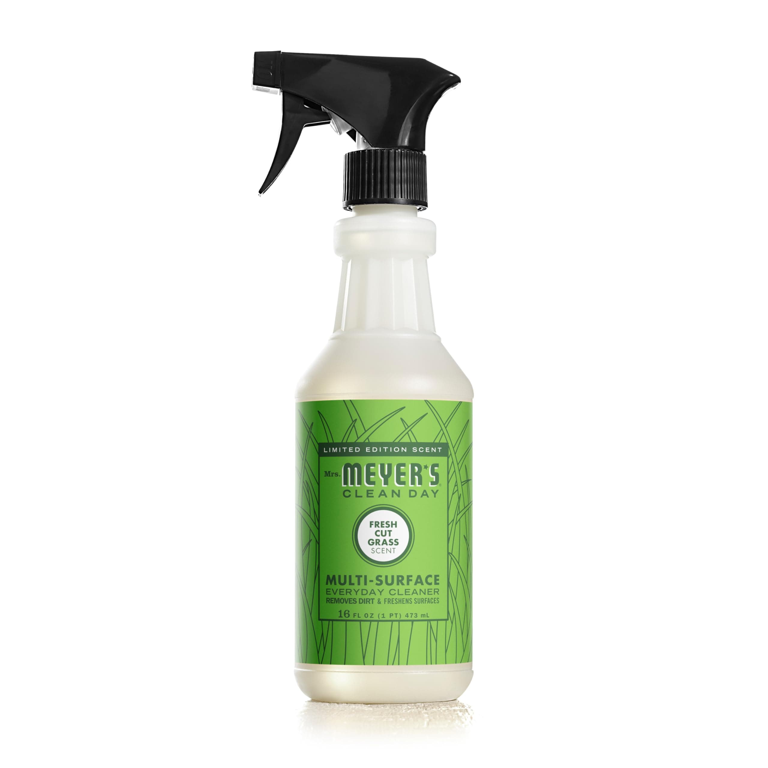 MRS. MEYER'S CLEAN DAY Multi-Surface Everyday Cleaner, Fresh Cut Grass Scent, 16 Ounce Bottle