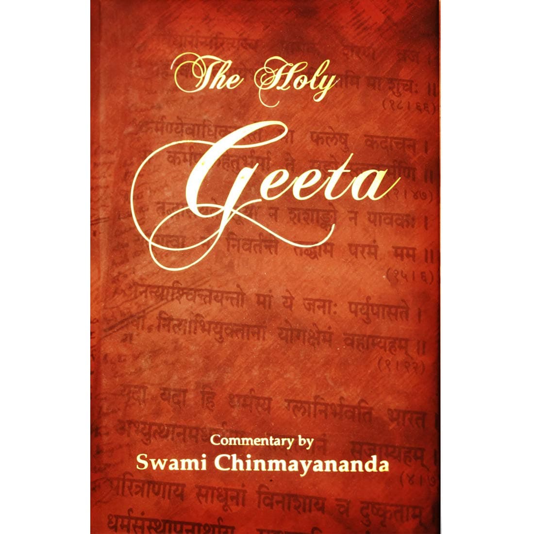 The Holy Geeta Hardcover – 1 Dec. 2000
