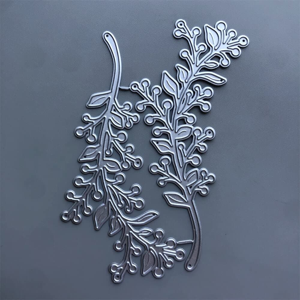 0 Shipping Fee Over 20 GBP 2022 New Leaves Metal Cutting Dies for Card Making Embossing Paper Photo Album Stamps Crafts Templates Mould Stencils