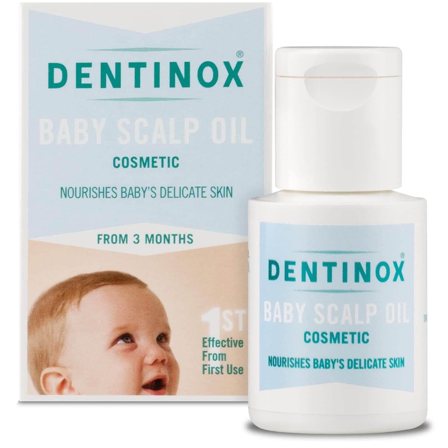 Dentinox Baby Scalp Oil For Nourishing Babies Dry Scalp 30ml