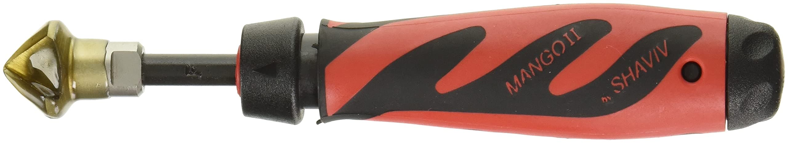 Vargus 155-90071 "Shaviv Mango 2" F Handle Set, Red/Black