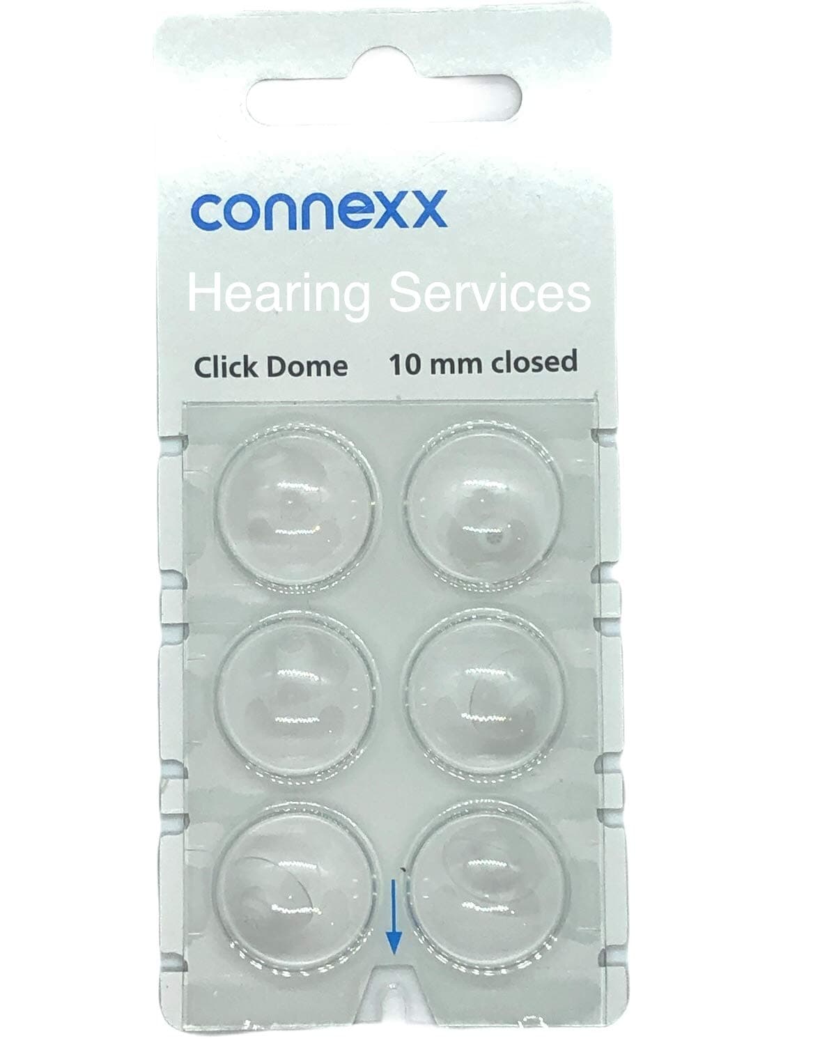Accessories Siemens / Rexton Click Domes (6 domes) NEW Blister Pack (10mm Closed)