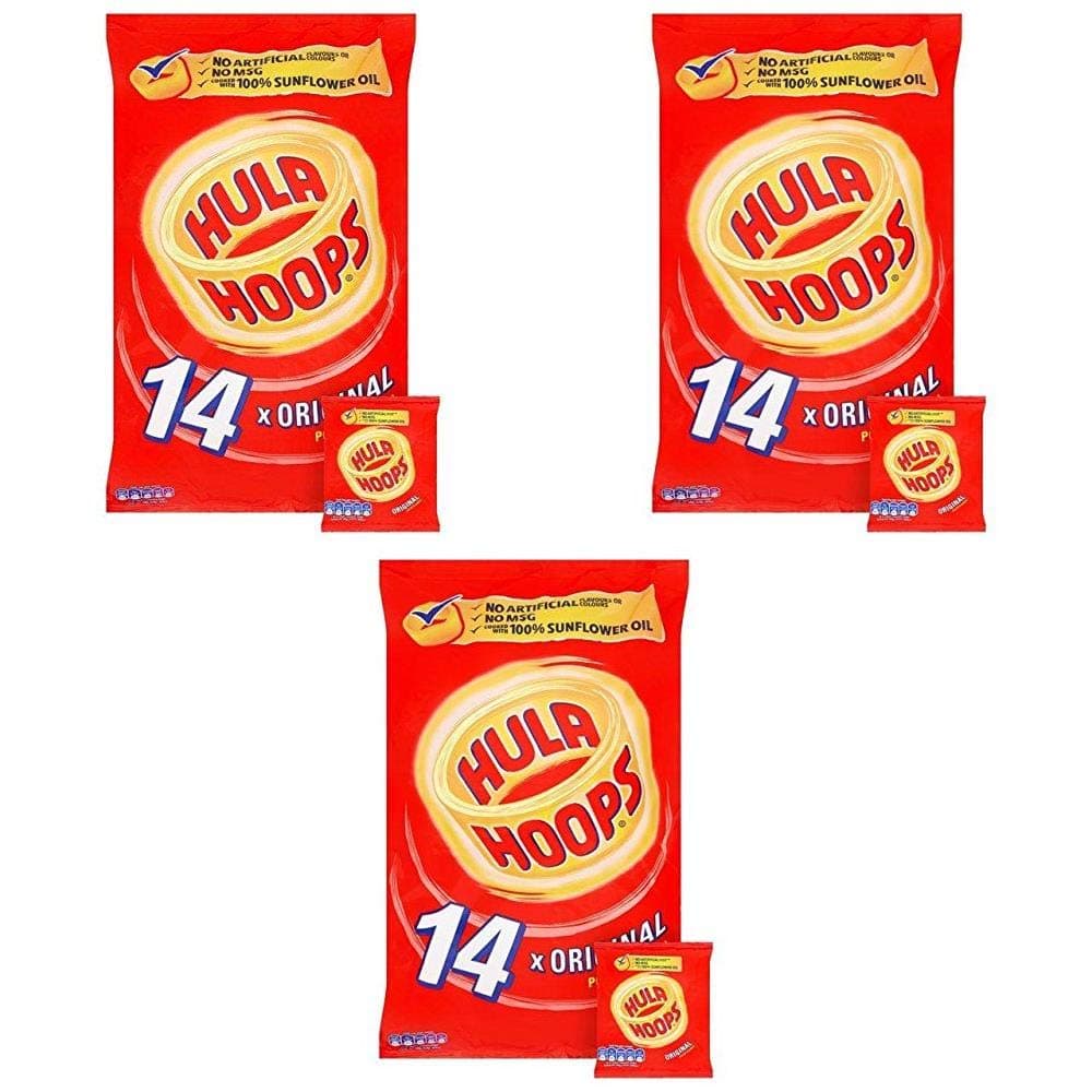 Hoiyen Original Hula Hoops 24g x - 14 per pack