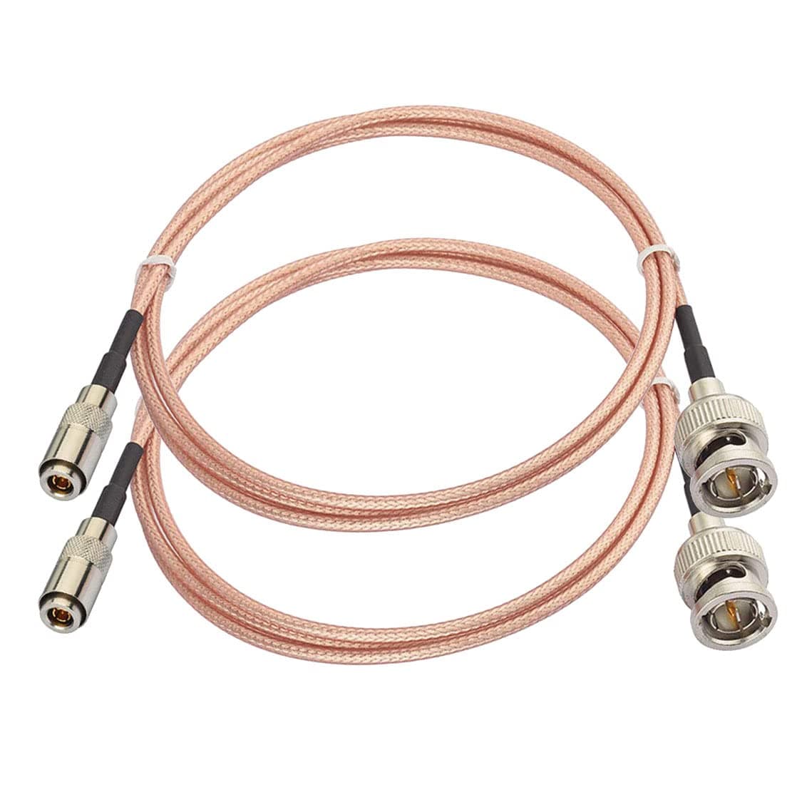 BINGFU DIN 1.0/2.3 Male to BNC Male 75 Ohm Video SDI Cable 3 feet 1m 2-Pack for 3G HD SDI Video Recorder Camera Assist Monitor Audio Gateway Hub Broadcast Router Frame Synchronizer Sync Converter