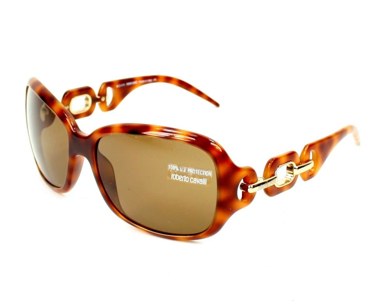 Roberto Cavalli Women's RC516SSW53J Rectangular Wrap Sunglasses