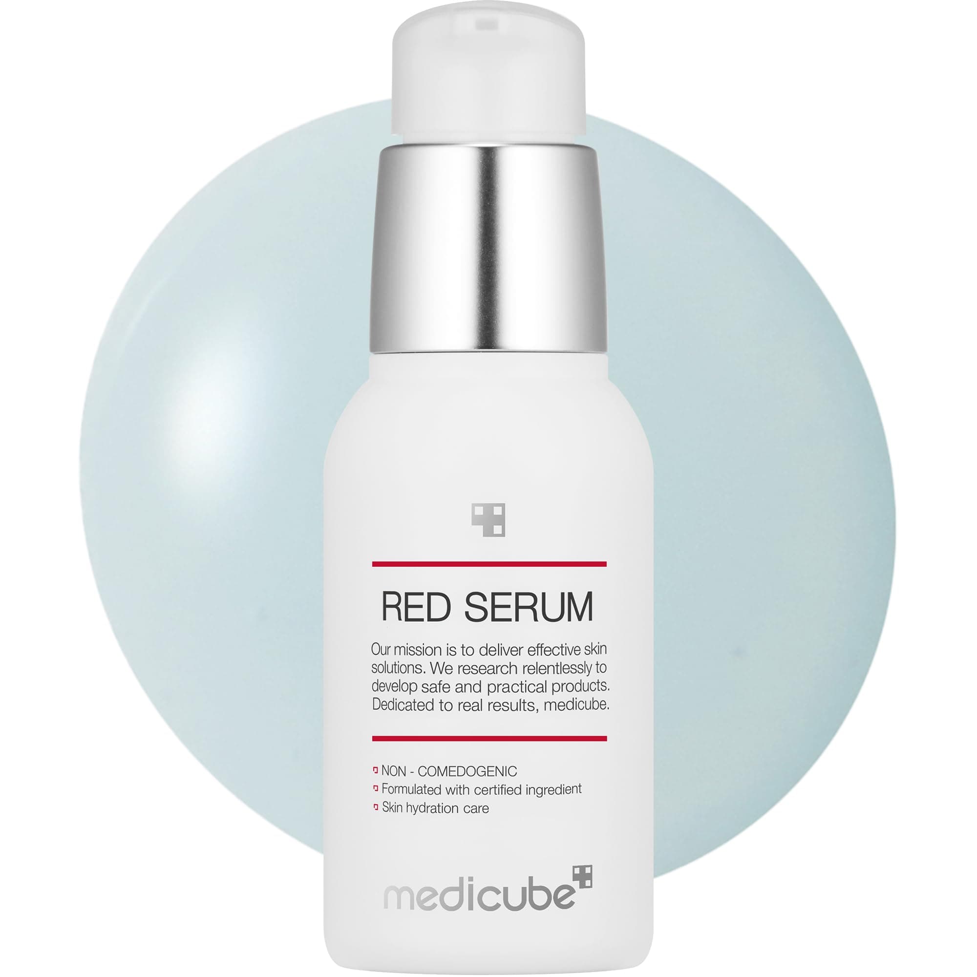 Medicube Red Serum 2.0 || Low-irritating formula for acne-prone skin | Soothing and relieving | Formulated with BHA, Niacinamide & Adenosine | Non-comedogenic | Korean skincare (1.01fl.oz.)