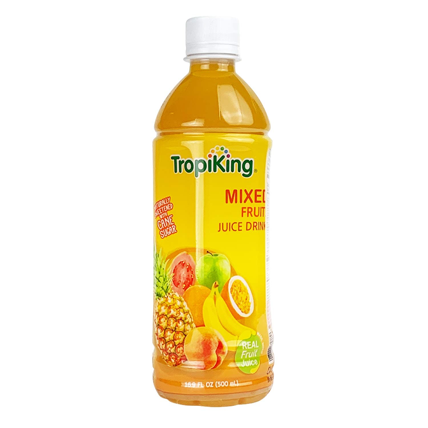 Tropiking Mixed Fruits Juice Drink, 16.9-Ounce (Pack of 24)