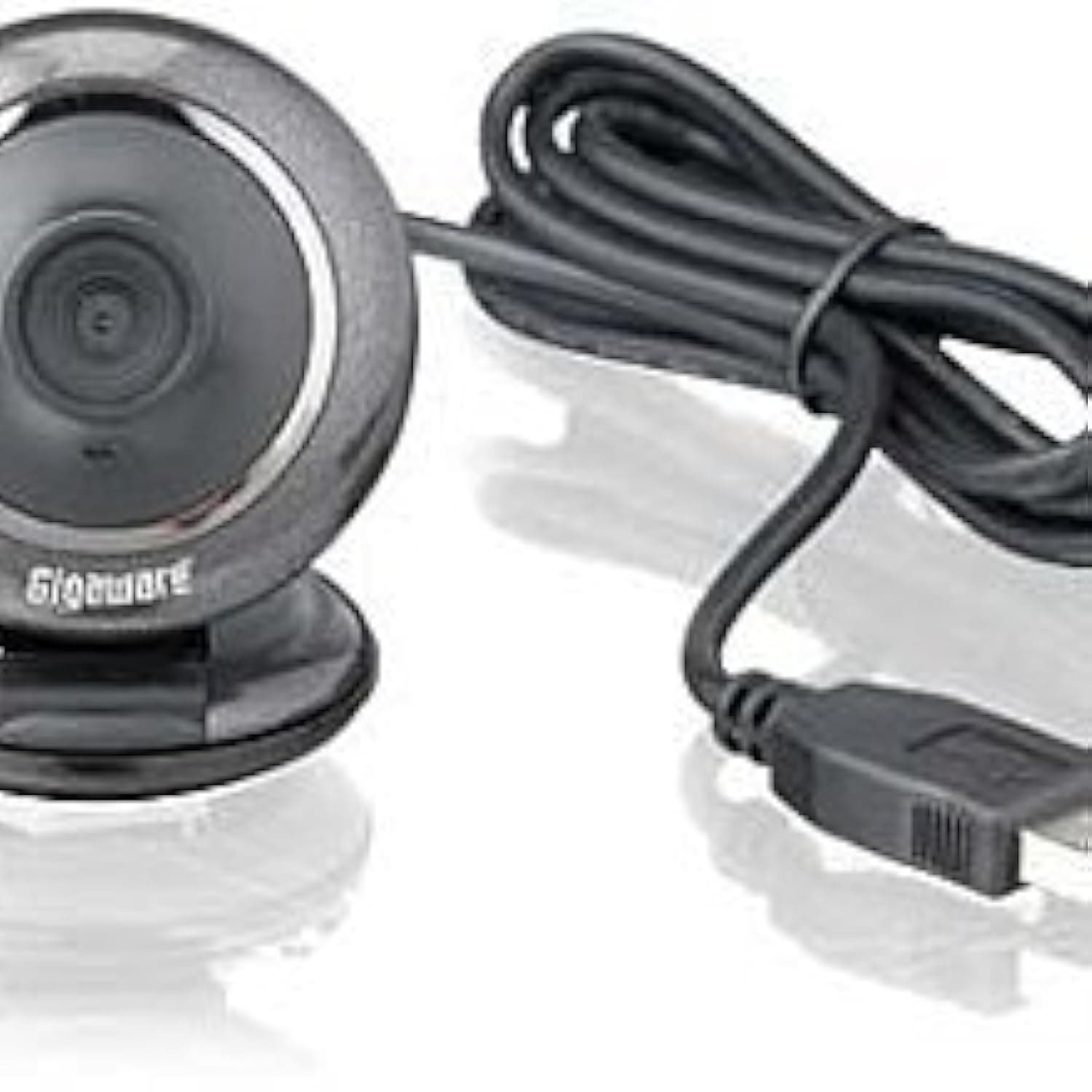 Gigaware 1.3MP Webcam with Microphone (Grey)