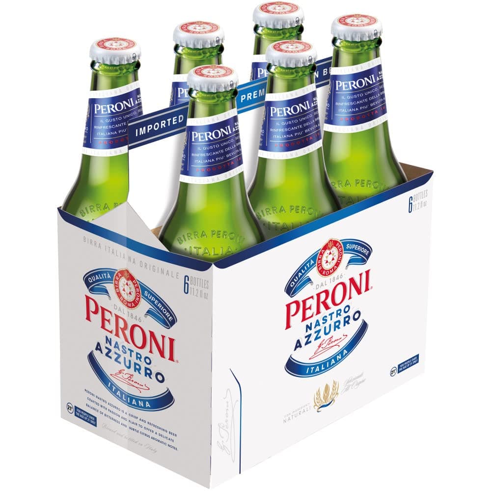Peroni Nastro Azzurro 6Pk, 11.2 Fz