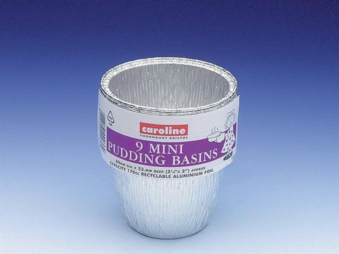 Caroline Foil Mini Pudding Basin 6oz X9