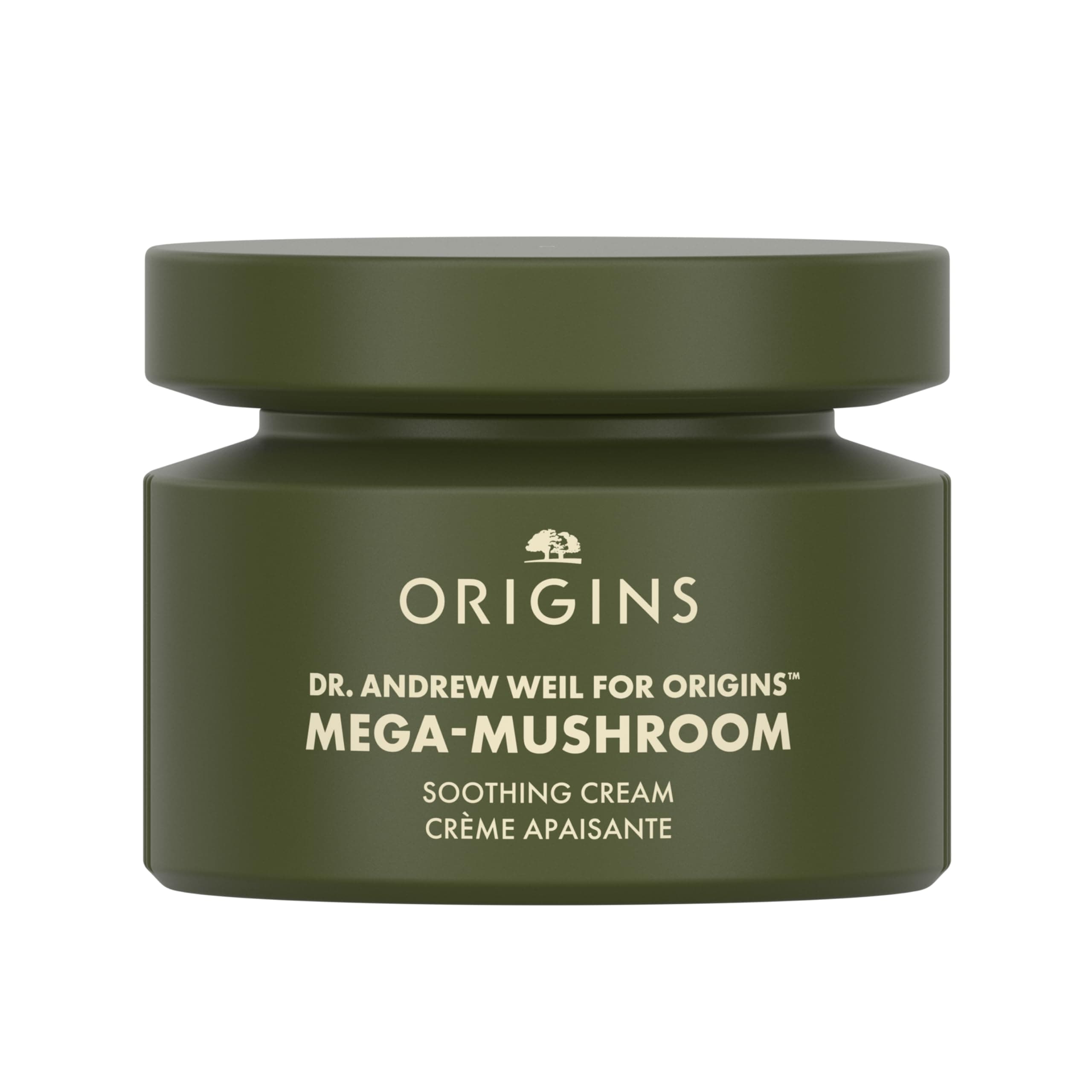 Mega-Mushroom Soothing Cream | Visibly Soothes Skin | With Reishi Mushroom and Hyaluronic Acid, 50 ml