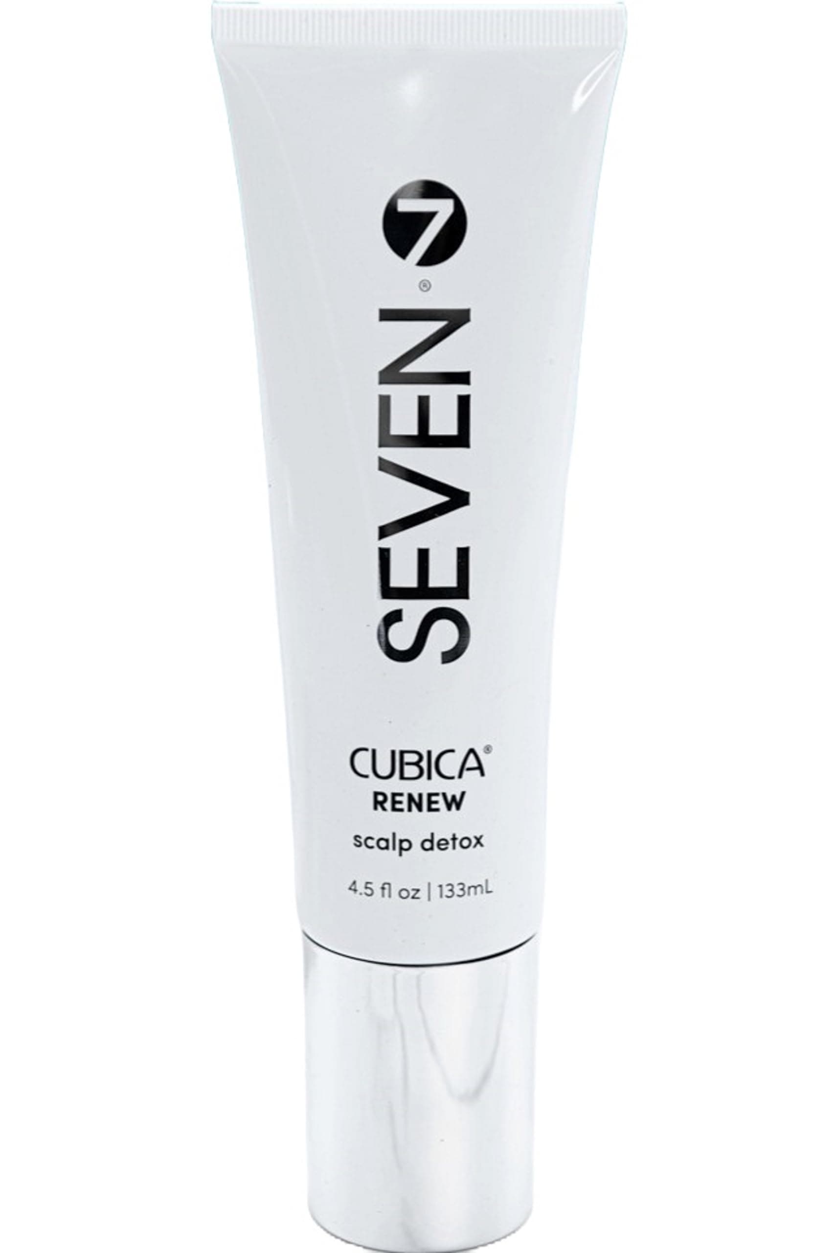 Haircare CUBICA RENEW Scalp Detox Haircare Exfoliator Pre-Shampoo Deep Conditioning Hair Mask Treatment for Dry Damaged Hair with Eucalyptus, Charcoal, Kaolin & Papaya, Made in USA, 4.5 oz