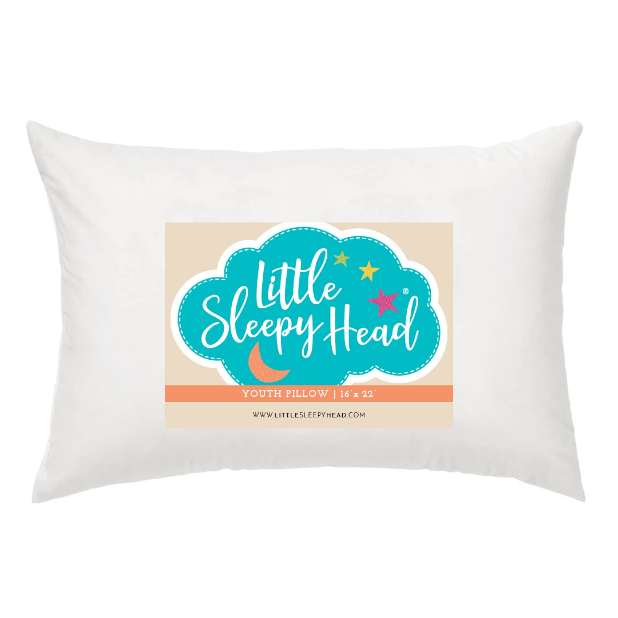 - Little Sleepy Head Bed Pillow - Youth Pillow 16 X 22 - Soft & Hypoallergenic - Kids Sleeping Pillow - Toddler Bed Pillow - Perfect Size - Backed by Our Love The Fluff Guarantee (1 Pack)