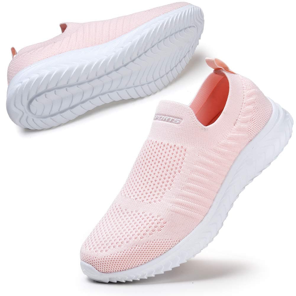 STQSlip On Shoes for Women Mesh Walking Sneakers Lightweight Breathable Comfortable Shoes