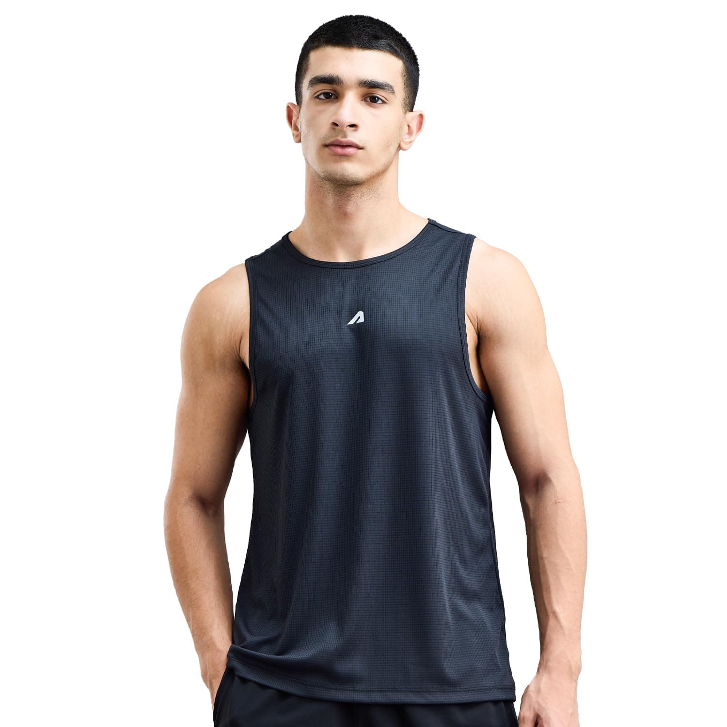 Men's Polyester Regular Fit Vest - Multipurpose Sando for Gym, Running, Outdoor - Sleeveless Undershirt, Round Neck Baniyan - Quick Drying, Breathable