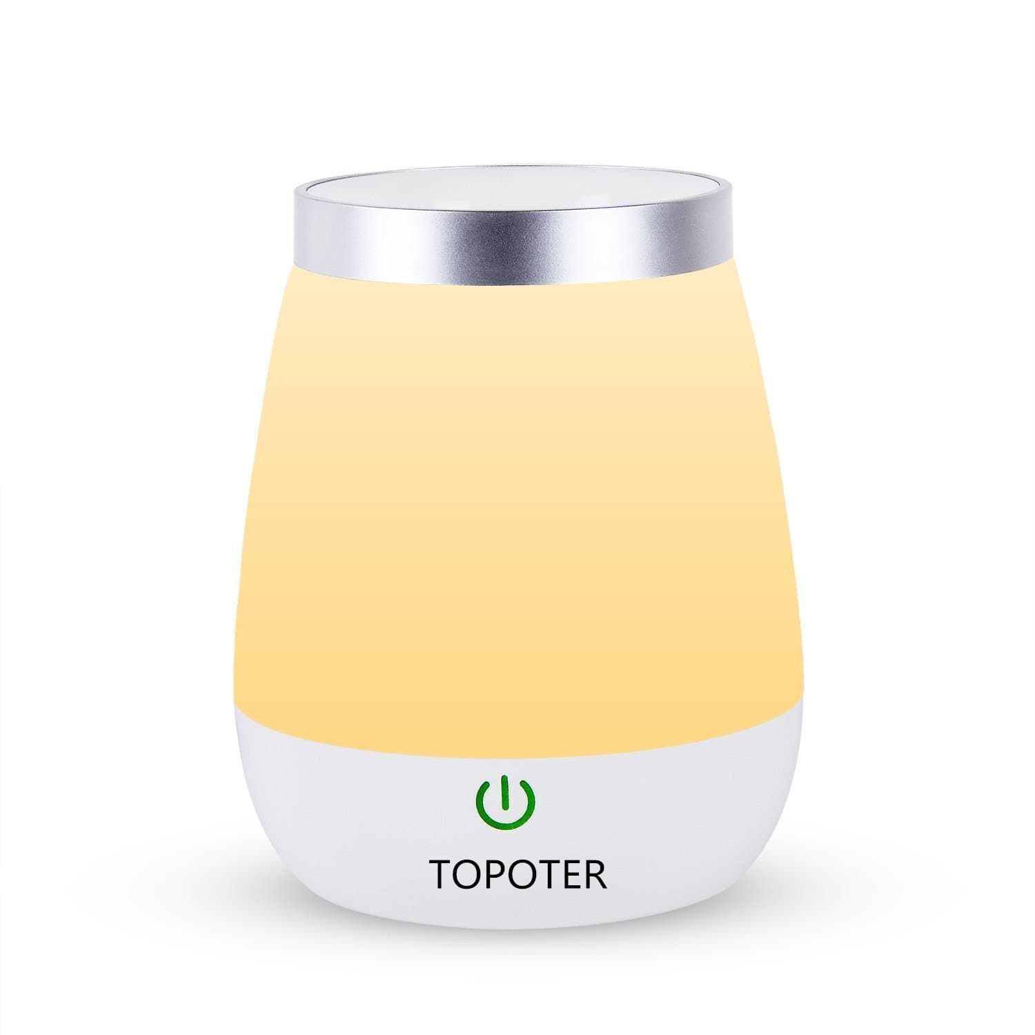 Topoter LED Night Light with 3 Brightness Level,Touch Sensor,Table Lamp Nursery Light Decoration of Living Room,Bedroom,Restraurant,Hotel,Office