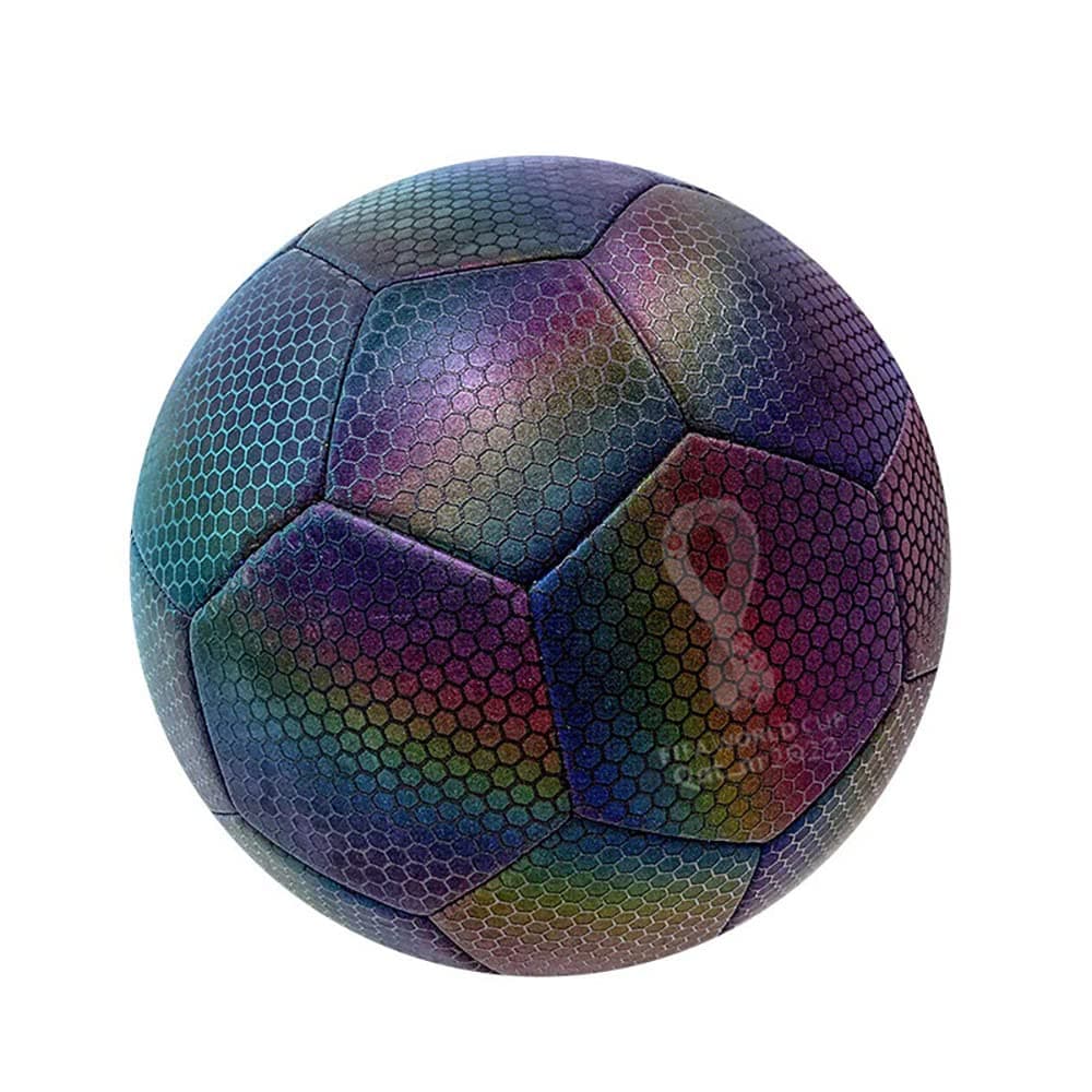 Fifa 100007 World Cup Qatar 2022 Reflective Glow in Dark Football Size 5