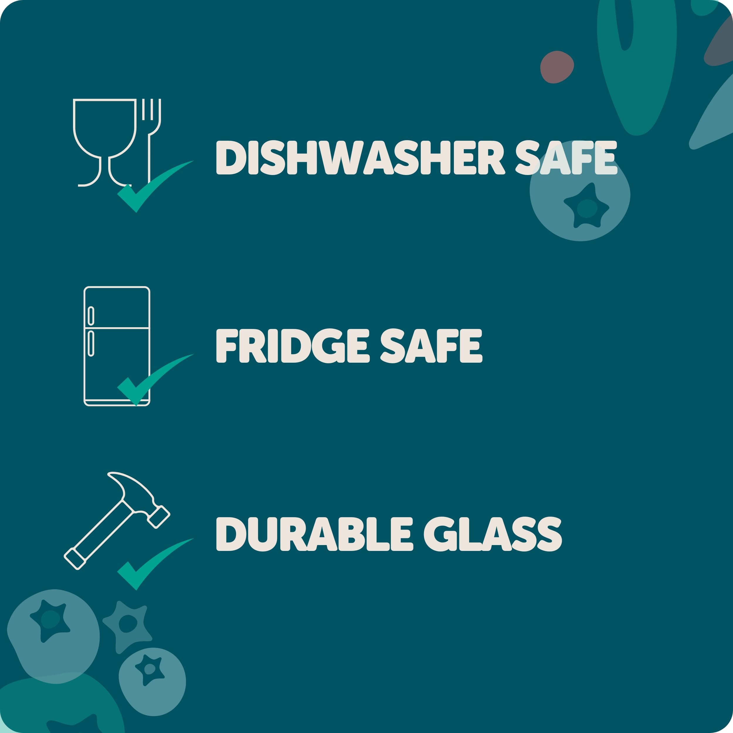 OATOLOGY Glass Overnight Oats Jar Glass Container with Lid | Overnight Oats Container Breakfast Pots Mason Jars Containers with Spoon Over Night Chia Pudding Granola Yoghurt Porridge Pot Lids | 1 pack