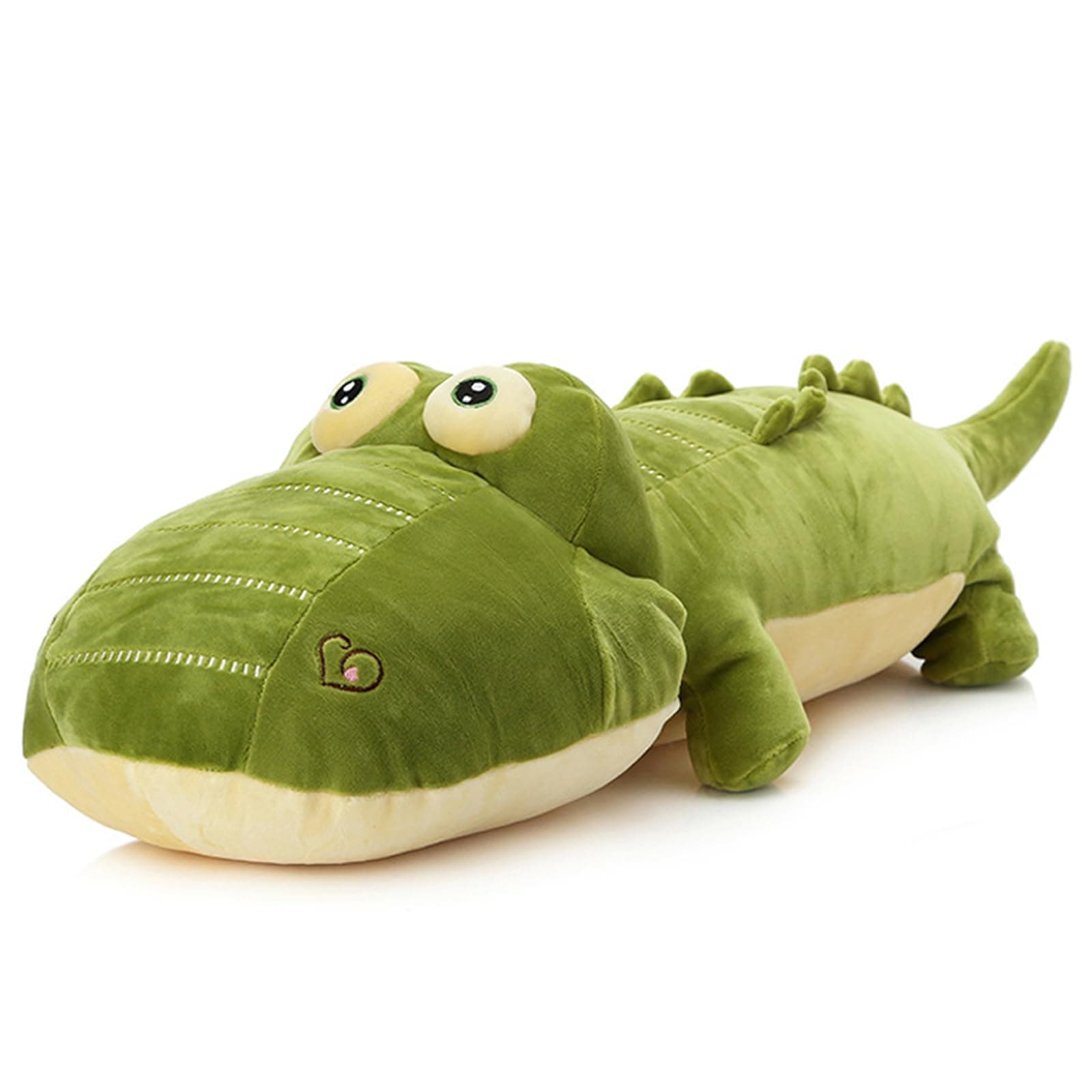 Crocodile Big Hugging Pillow, Soft Alligator Plush Stuffed Animal Toy Gifts for Kids, Birthday, Christmas 25.6"