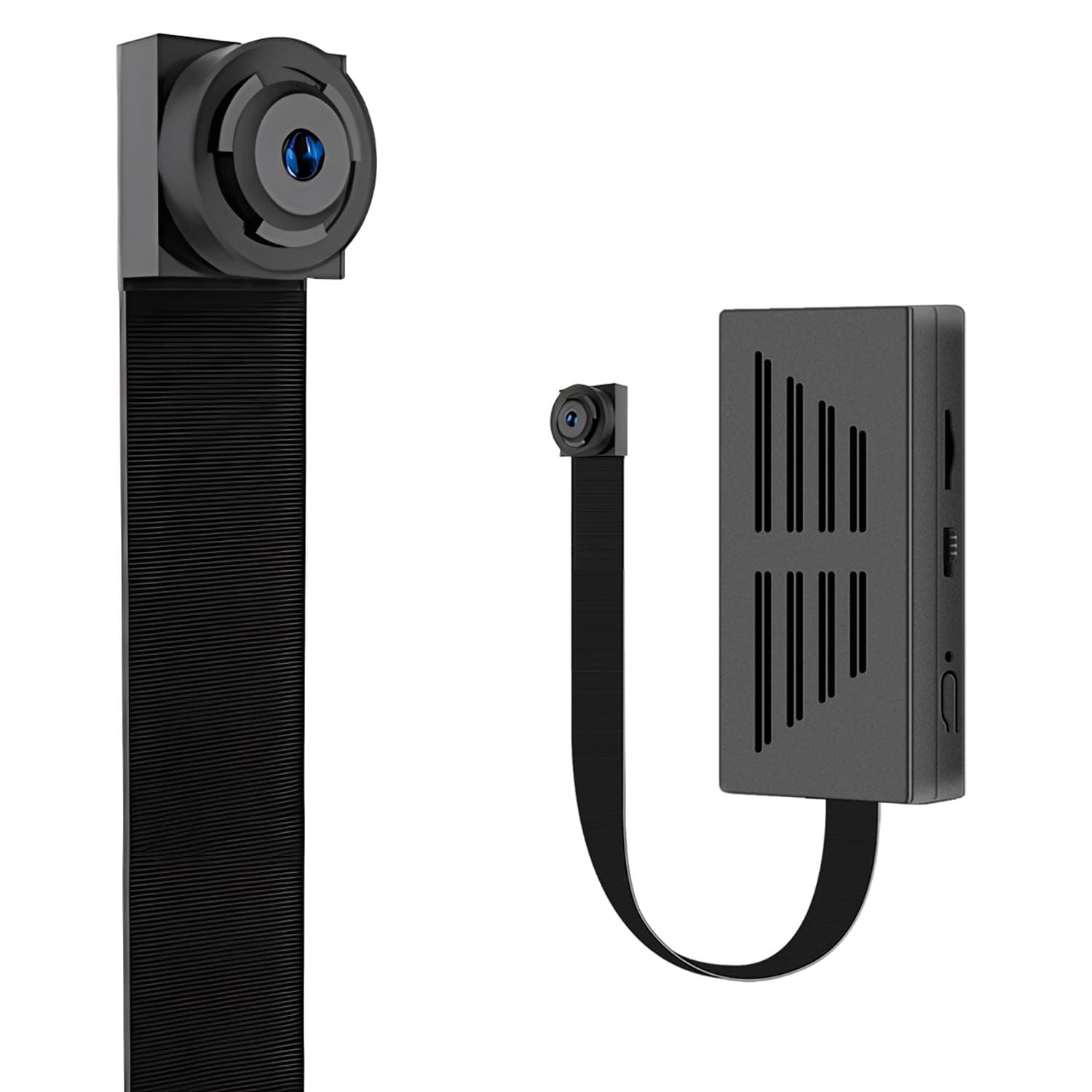 Mini Video Cameras 64GB 1080P Portable Nanny Video Recorder Cam with Motion Detection Security Cameras for Home, Car, Drone, Office