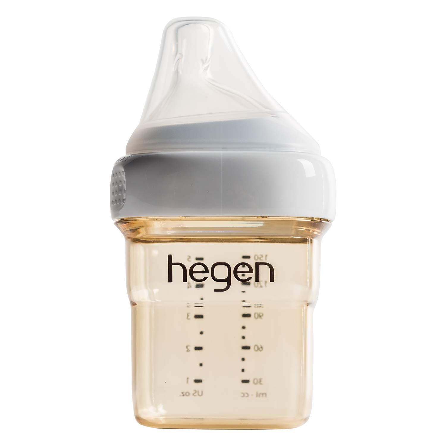 Hegen PCTO Press to Close Twist to Open 150ml/5oz Baby Feeding Bottle PPSU Slow Flow Teat