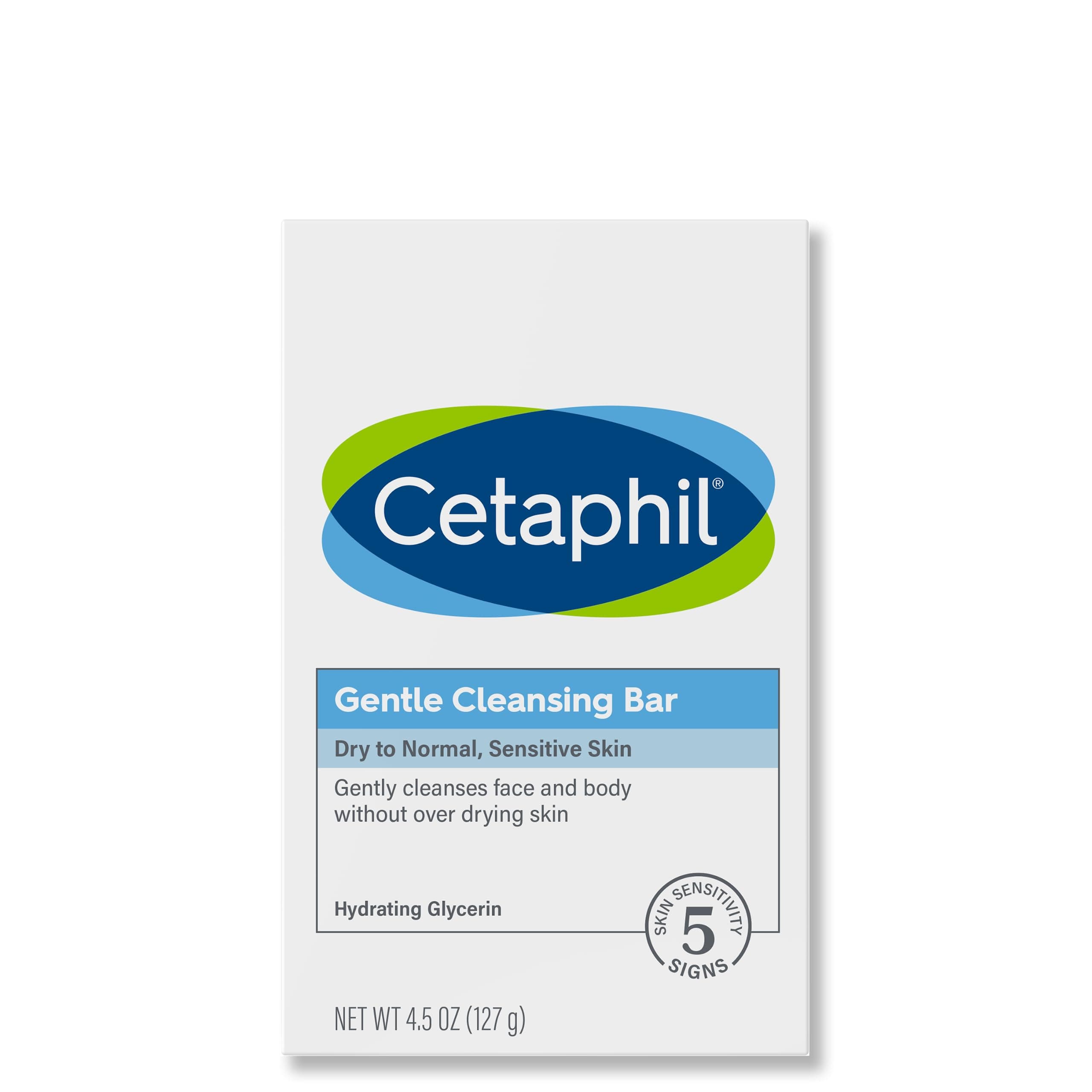 Gentle Cleansing Bar For Dry And Sensitive Skin - 4.5 Oz (Pack of 6)