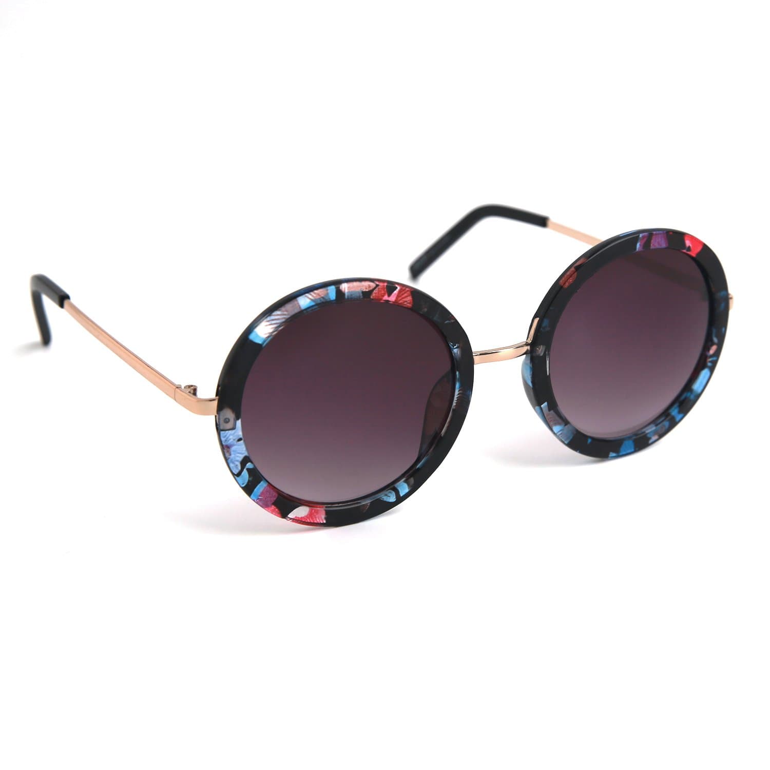 JOOX Round Sunglasses for Women, Classic Vintage Retro Sun Glasses, 100% UV Protection