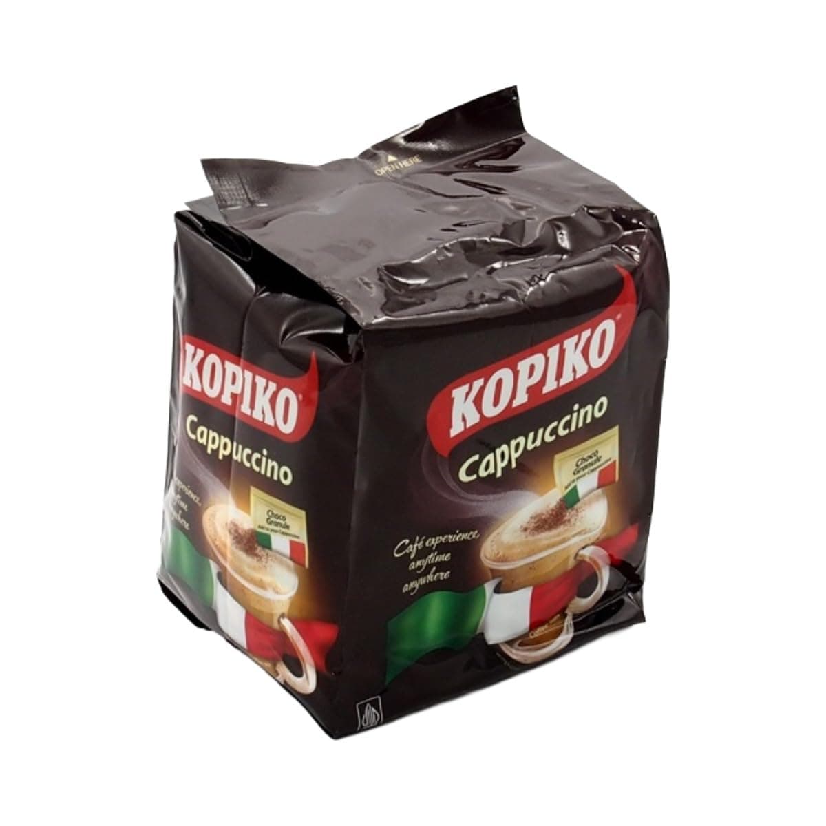 Kopiko Kopiccino with Choco Granule - Instant Cappuccino flavor coffee (10 sachets)